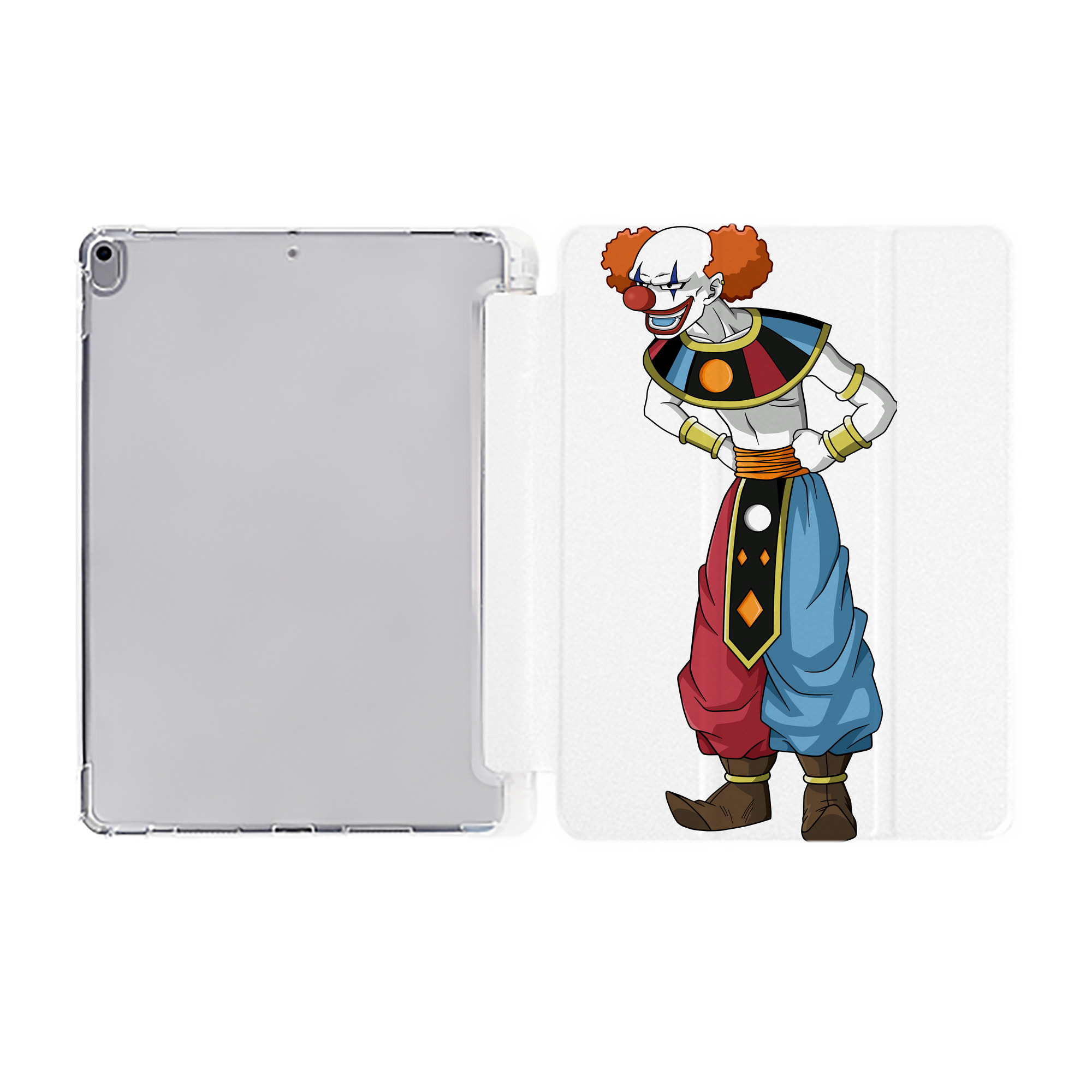 （画像用） ドラゴンボール DRAGON BALL IPad ケース ペン収納付き 三つ折りスタンド PUレザー×シリコン 対応機種9.5/10.5/10.9インチ